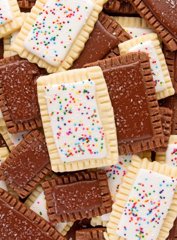 pop tart cookies, food art