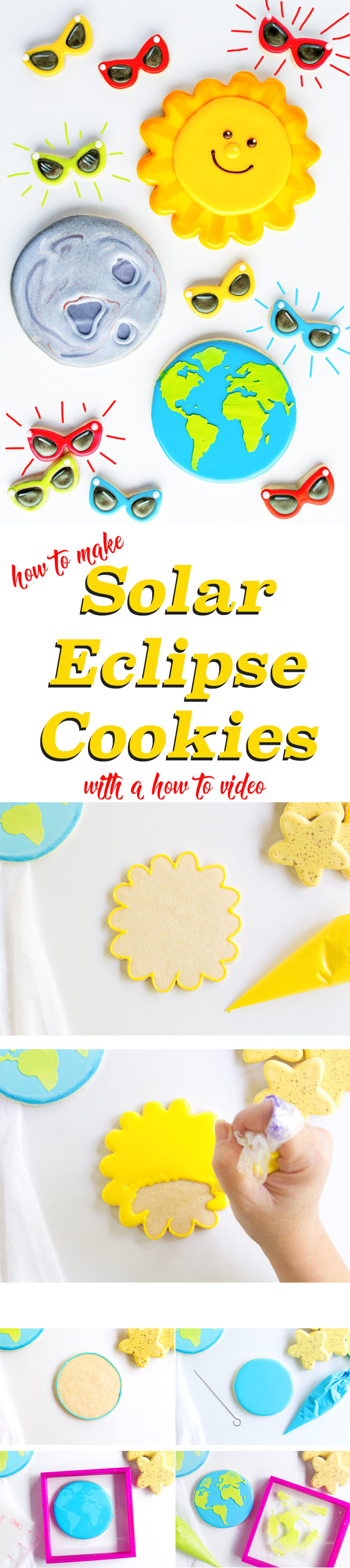 How To Make Fun Solar Eclipse Cookies with Video