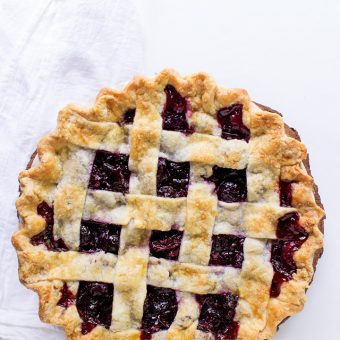 How to Make an Easy Homemade Cherry Pie Recipe | The Bearfoot Baker