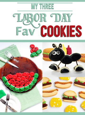 Simple Labor Day Cookies You Still Have Time to Make | The Bearfoot Baker