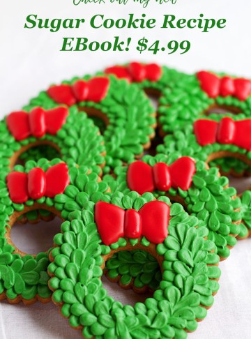 Sugar Cookie Recipe Ebook! Perfect Cookies Every Time | The Bearfoot Baker