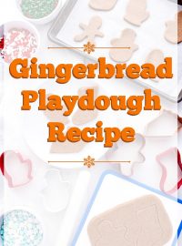 Gingerbread Playdough for Christmas | The Bearfoot Baker