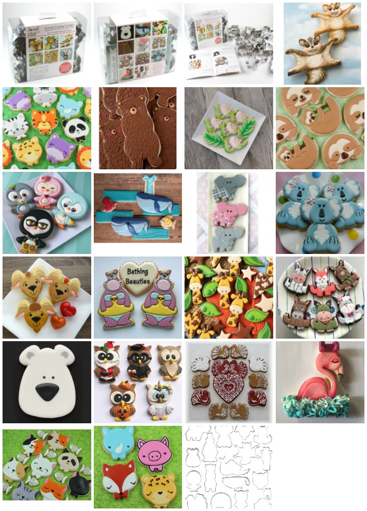 Animal Cookie Cutters for Charity GIVEAWAY | The Bearfoot Baker