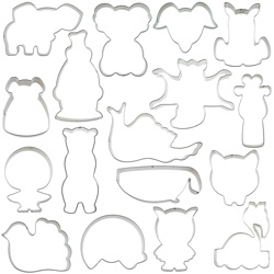 Animal Cookie Cutters for Charity