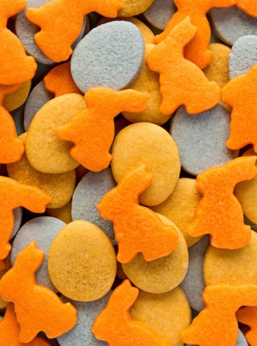 How to Make Colorful Fun Easter Confetti Cookies | The Bearfoot Baker