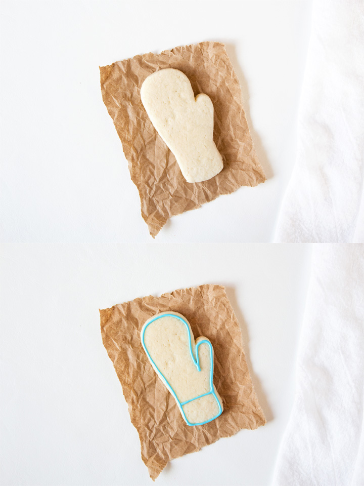 How to Make Fun and Simple Mitten and Hat Cookies | The Bearfoot Baker