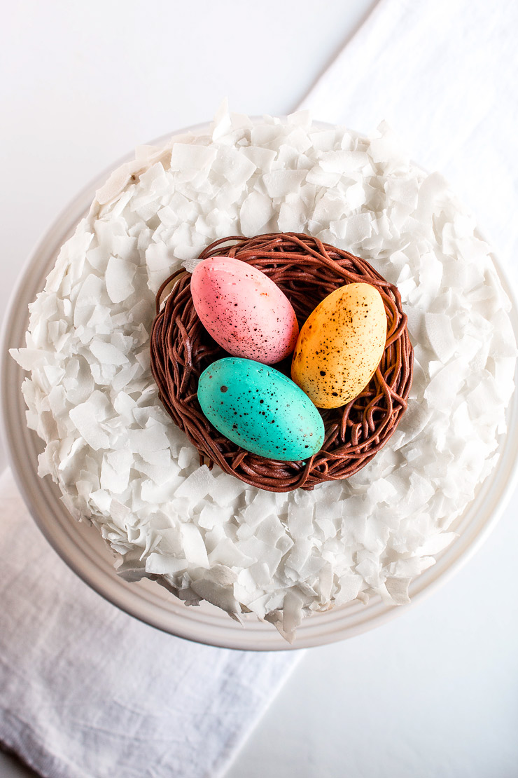 Coconut-Buttercream-Frosting-Recipe-Last-Minute Easter Desserts Your Family will Love | The Bearfoot Baker