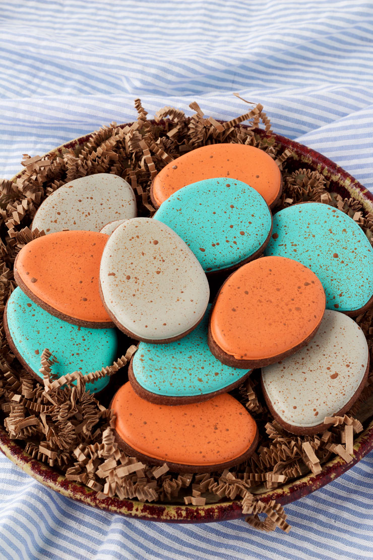 Speckled-Egg-Cookies Last-Minute Easter Desserts Your Family will Love | The Bearfoot Baker