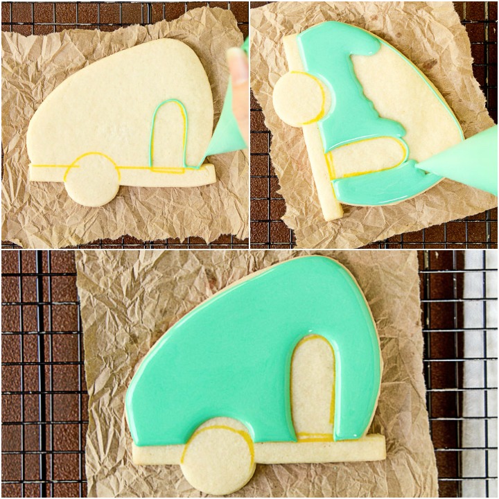 Fun Happy Camper Cookies that will Make You Smile | The Bearfoot Baker