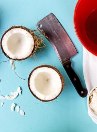 How to Make A Coconut Bowl | The Bearfoot Baker