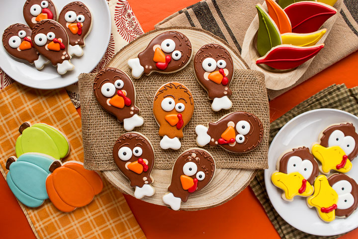 Turkey Leg Cookies for Thanksgiving | The Bearfoot Baker