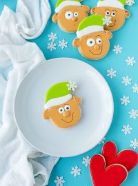 How to Decorate Simple Little Elf Cookies | The Bearfoot Baker