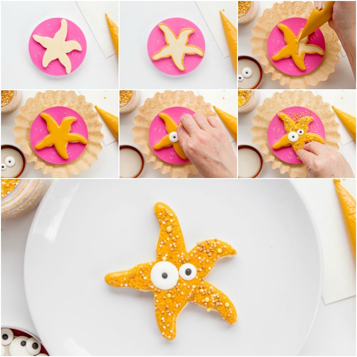 How to Make Cute Simple Crab Cookies | The Bearfoot Baker