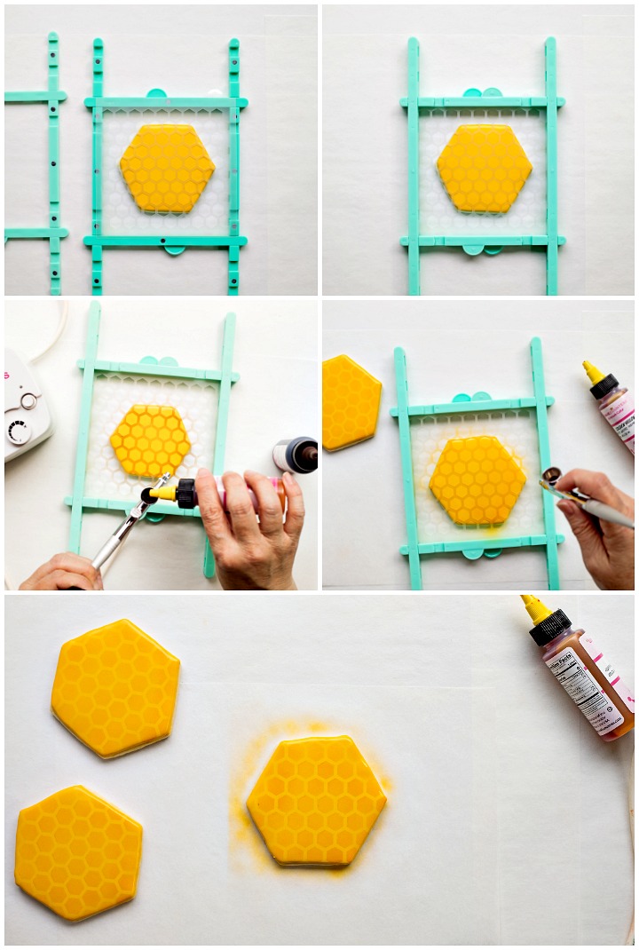 How to Decorate Happy Little Bee Cookies with Video | The Bearfoot Baker