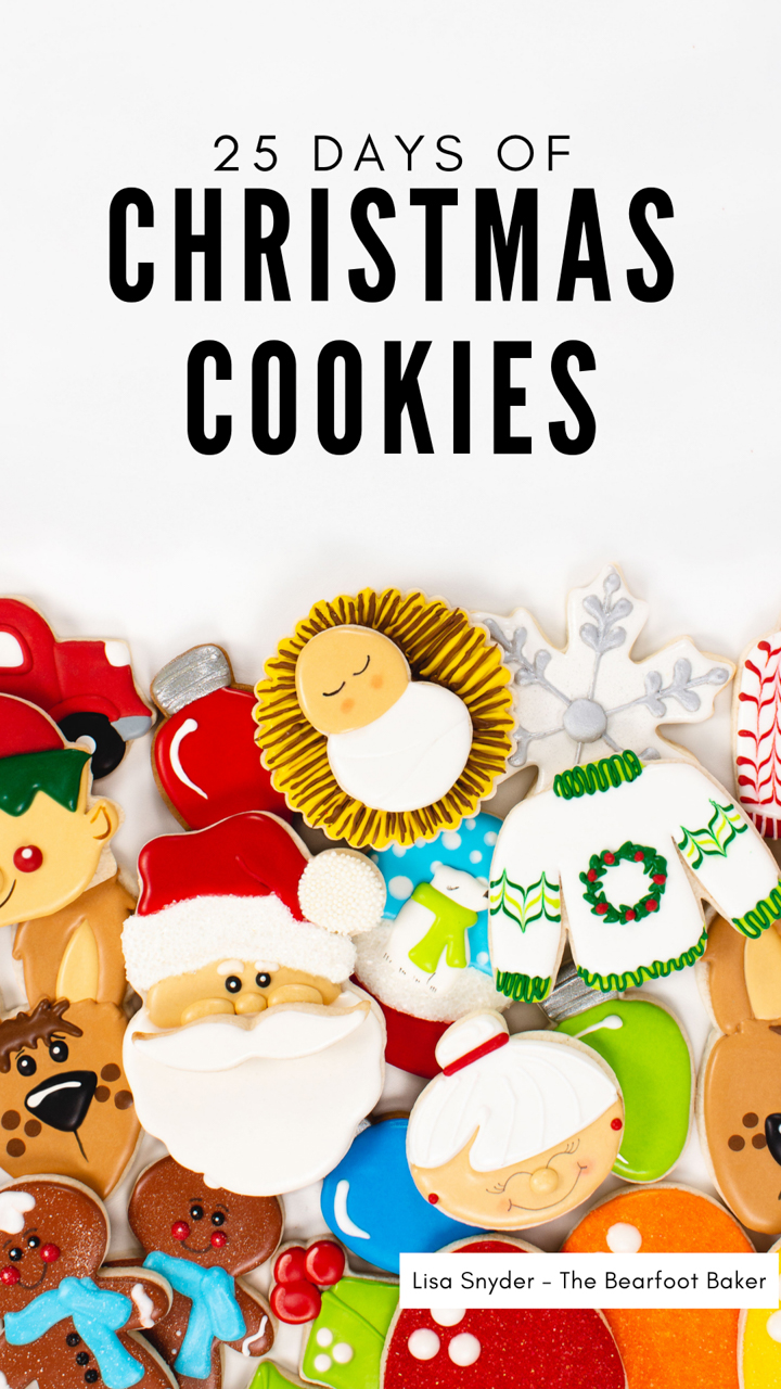 Christmas Cookie eBook, Christmas cookies, cookie decorating, decorated sugar cookies, holiday cookies