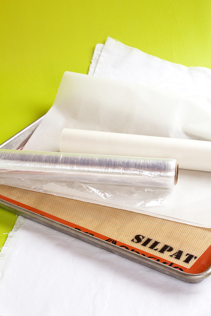 Silpat and parchment paper