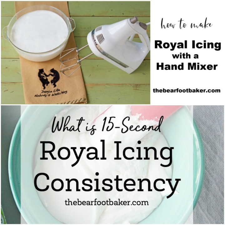 royal icing consistency and how to make royal icing with a hand mixer