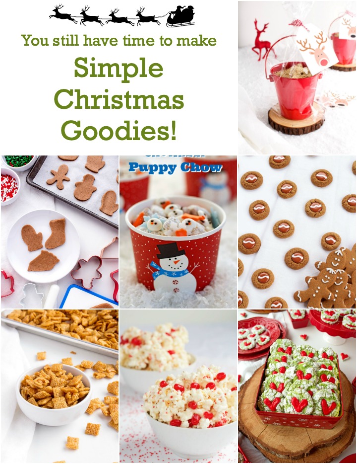 Christmas Treats, popcorn, play dough, gingerbread cookies, reindeer food