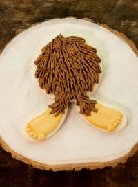 The Bearfoot Baker, Bunny cookie cutter, bunny, Bigfoot, sugar cookies, decorated sugar cookies
