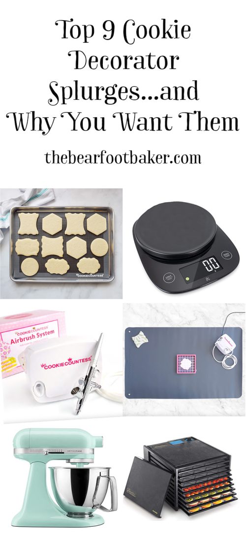 The Bearfoot Baker, royal icing, sugar cookies, splurges