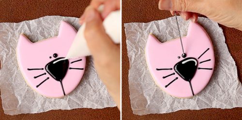 how to make cat cookies