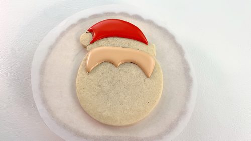 Santa Sugar Cookies, Cookies for Christmas